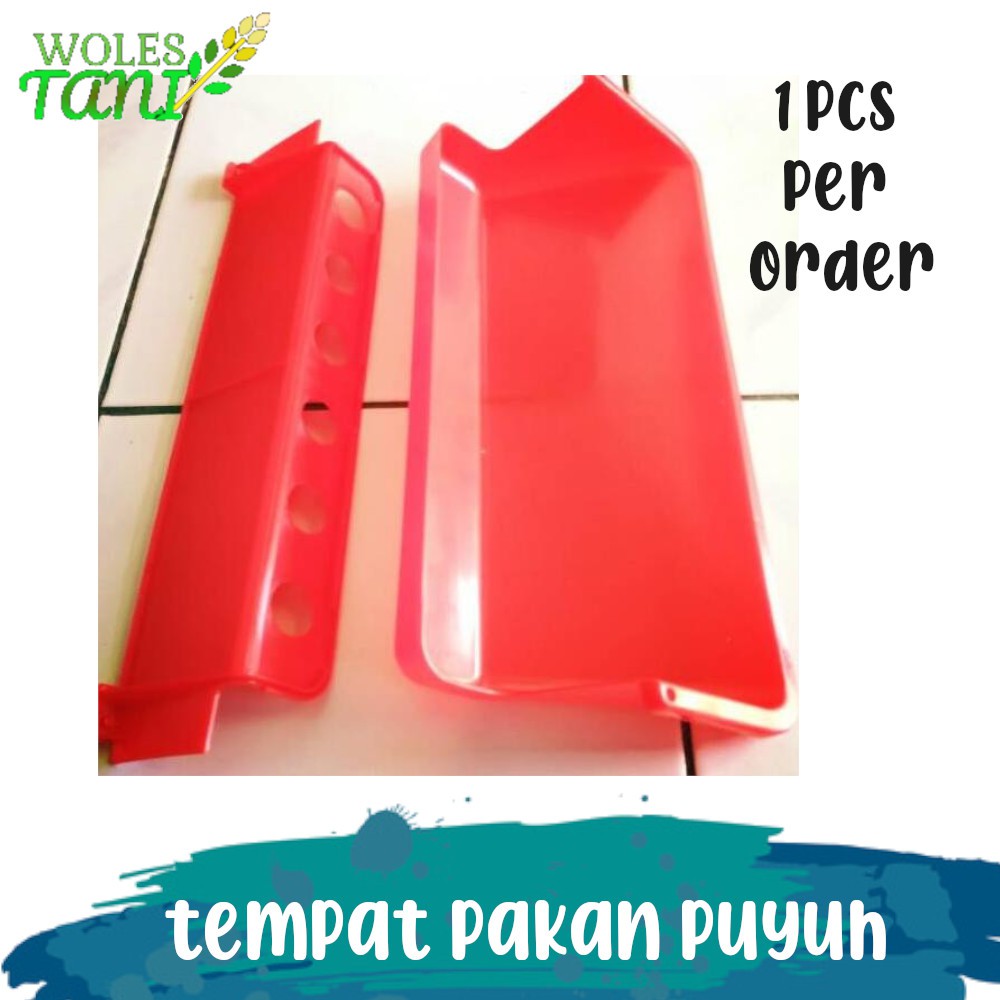Tempat Pakan Puyuh 7 Lubang 1 Pcs Paling Awet
