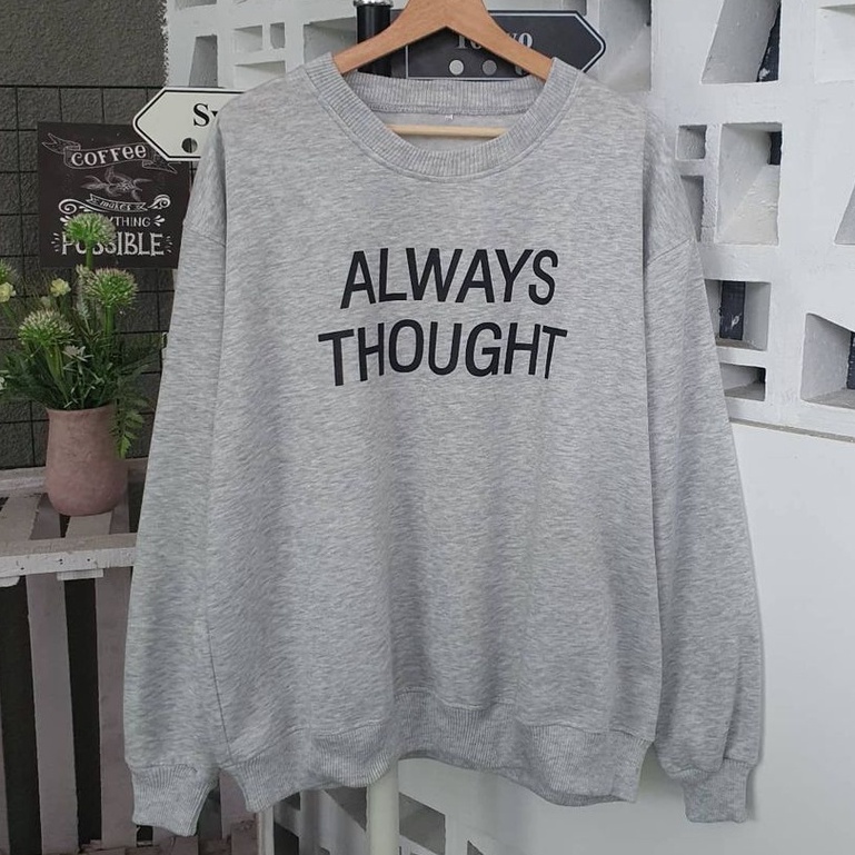 Mvp - Always Tought XXL - Sweater Wanita Big Size