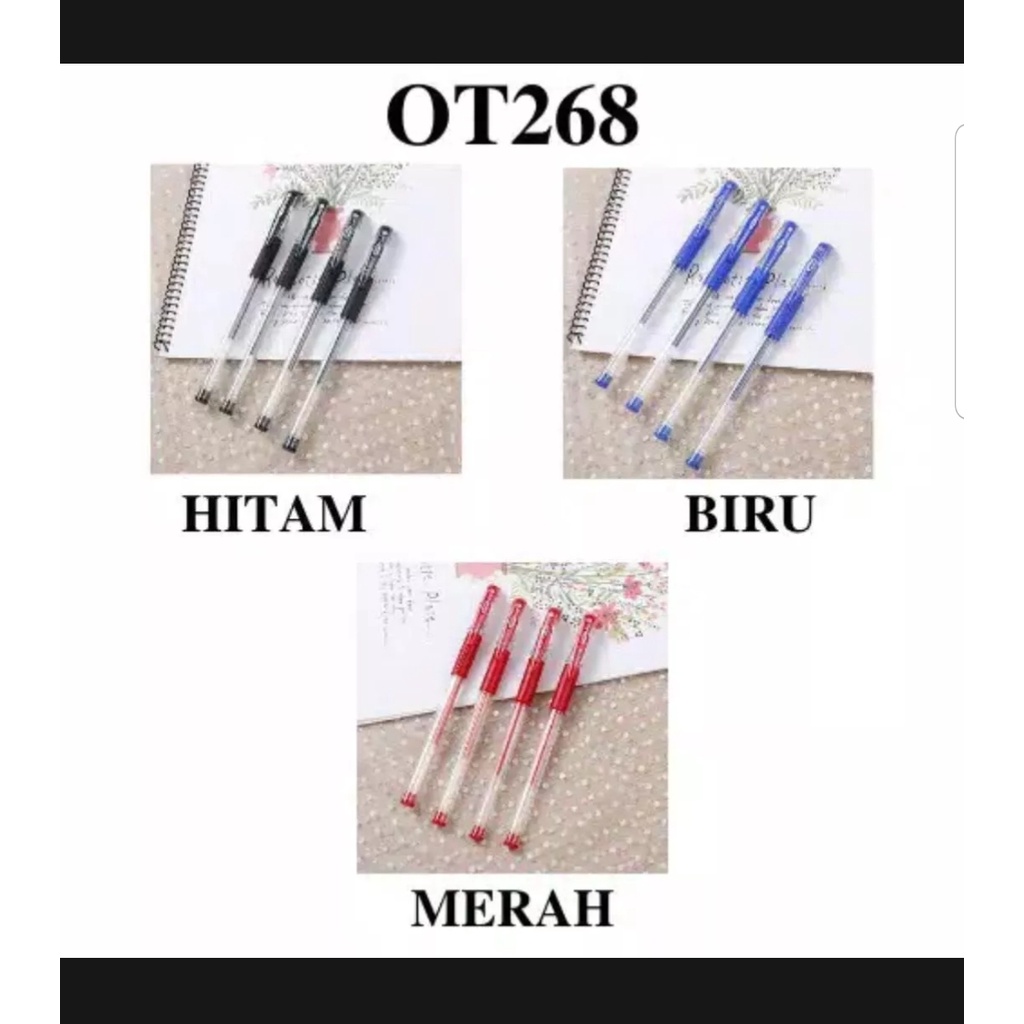 

LJK SHOP - PEN TINTA GEL PULPEN GEL GOZTAR MIMI MURAH BERKUALITAS WARNA HITAM ISI 12