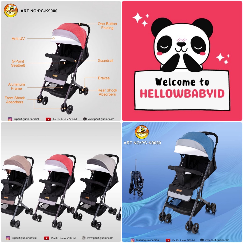 Stroller Pacific PC K9000