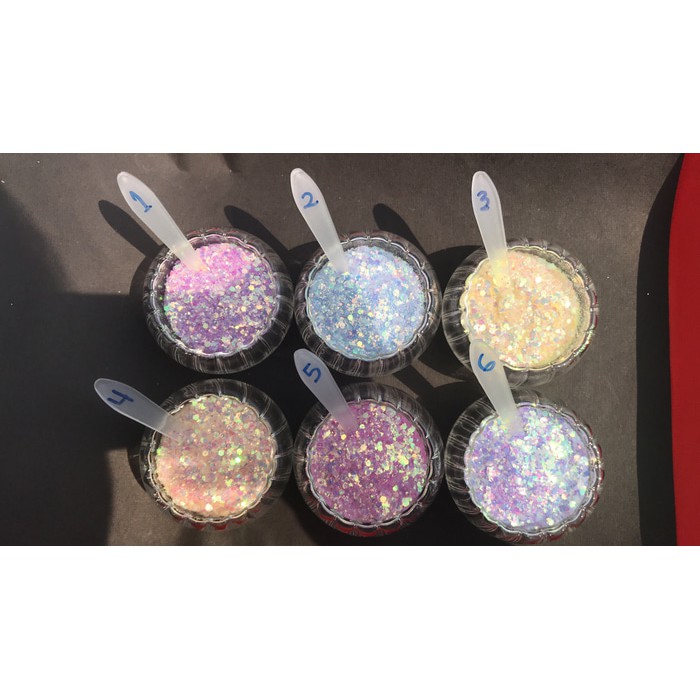 Uv glitter ultraviolet glitter colour shifting glitter naik art