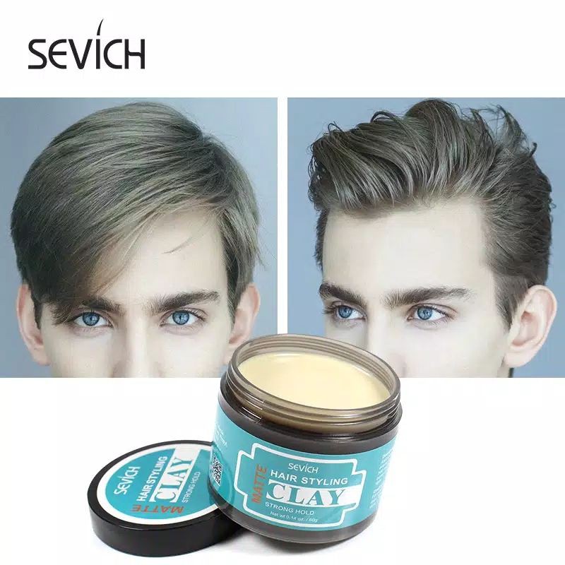 Pomade Clay Hair Clay Matte Merek Sevich Best Strong Hold