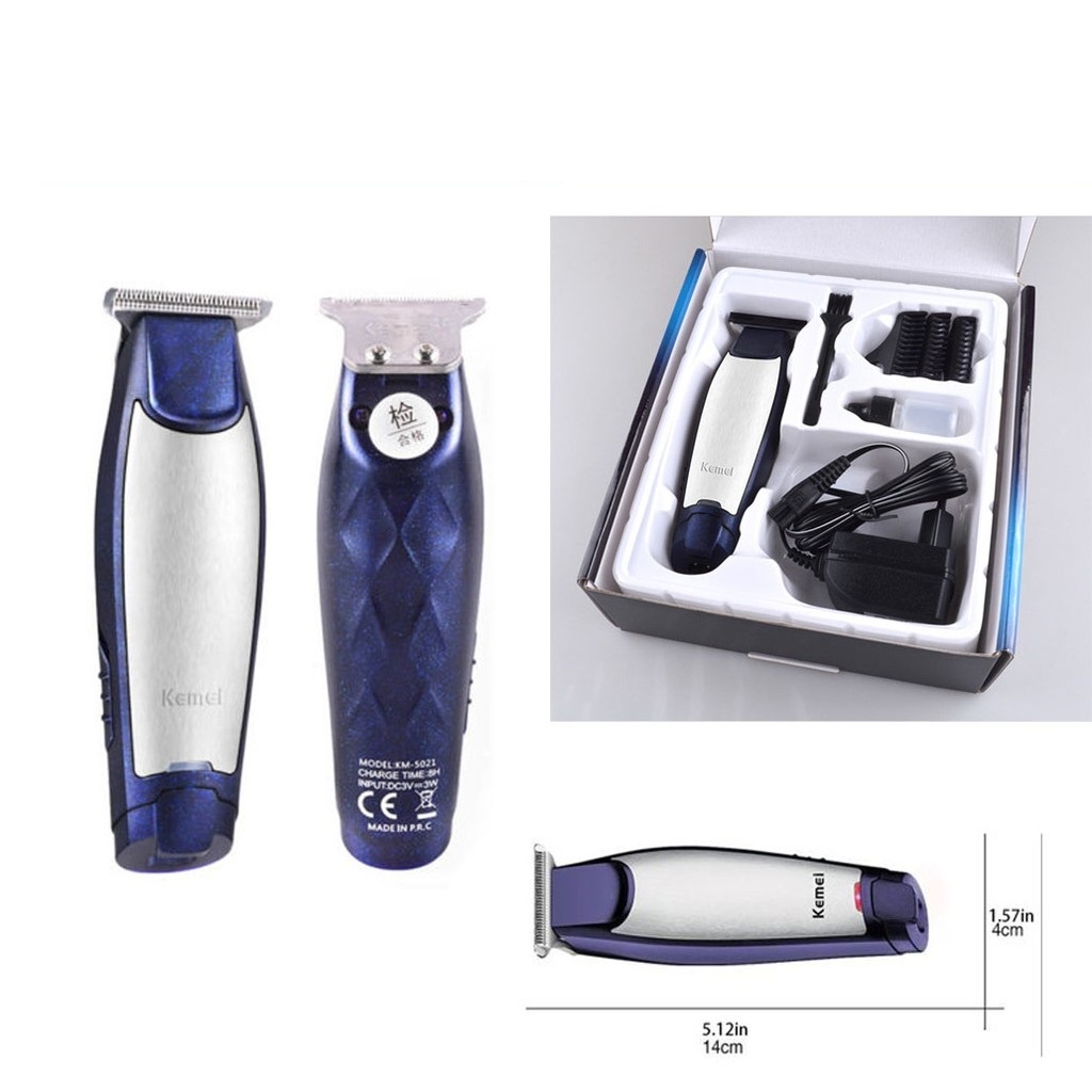 Kemei KM 5021 Hair Clipper Mesin Cukur Pria Rambut Kumis Jenggot