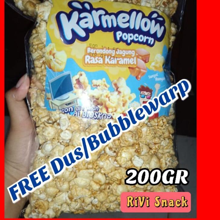 

✨SALE✨ POPCORN JAGUNG SPECIAL 200GR / KARMELLOW BRONDONG KEKINIAN ENAK MURAH