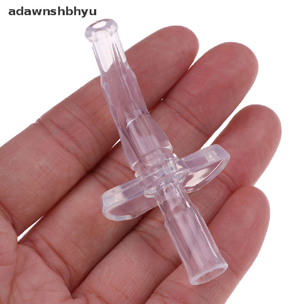 Adawnshbhyu 2Pcs Reusable Drinking Straws Spare Silicone Cup Straw Aksesoris Pengganti