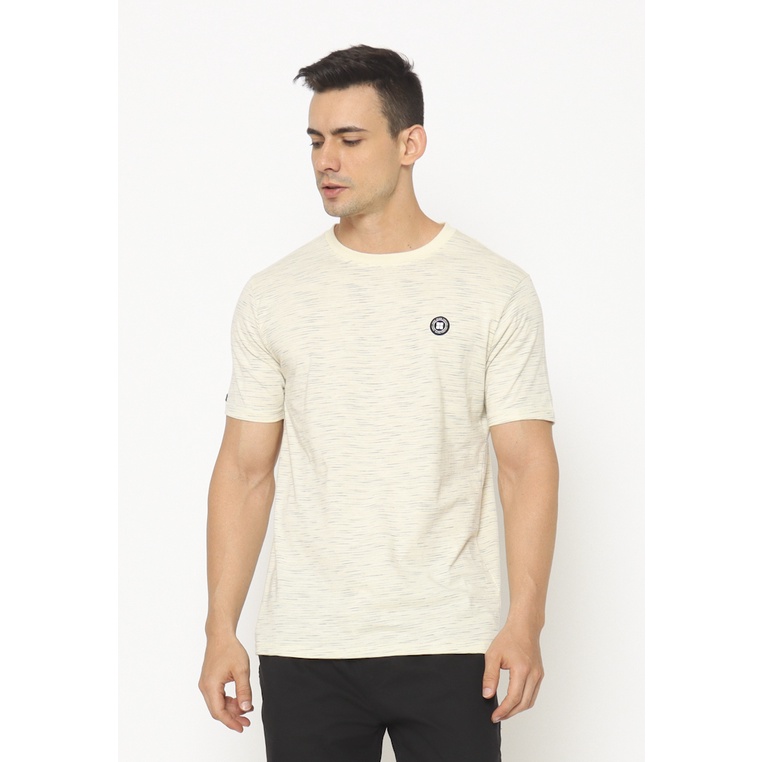 Insight Kaos Pria Lengan Pendek Cream A Enighma Tee IS111310-CRM Planet Surf