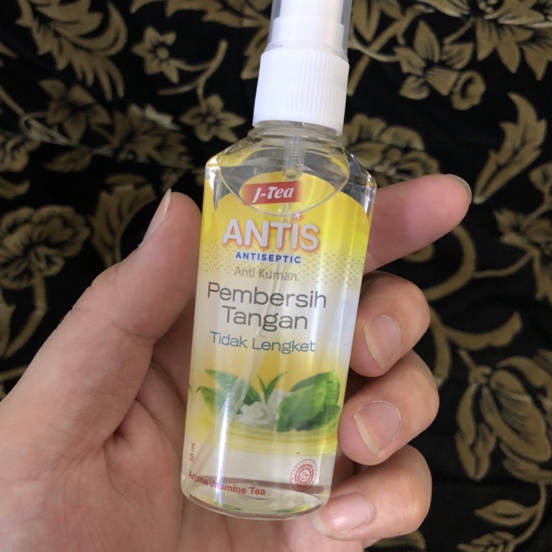 ANTIS Hand Sanitizer Cair / Liquid / Spray Botol 55ml 55 ml - Jasmine Tea