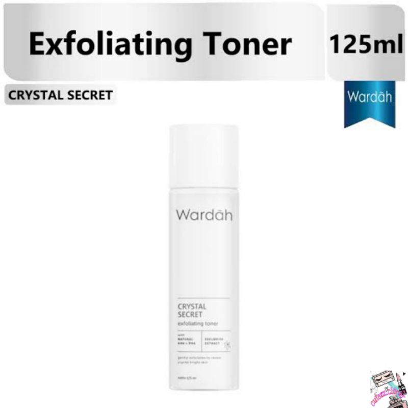 ☃Cutezz_Ching1☃Wardah Crystal Secret Exfoliating Toner 125ml