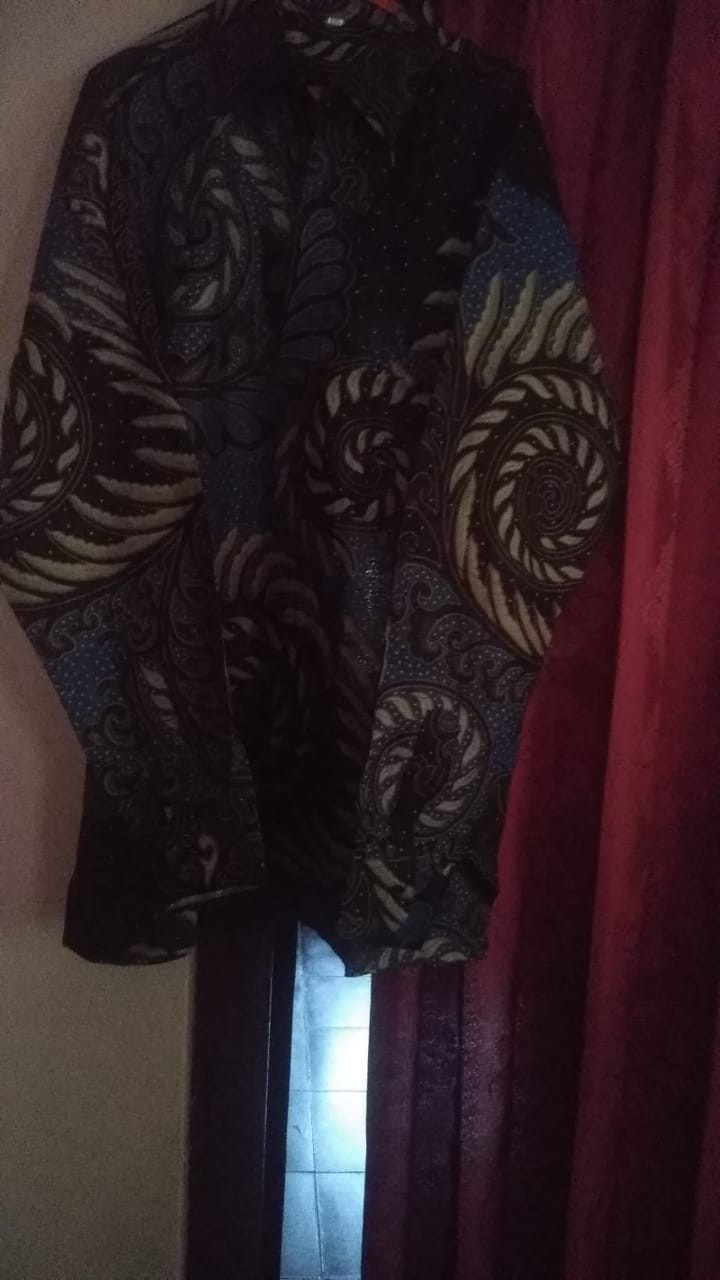 Batik Couple Keluarga, Baju Batik Couple Keluarga Ori Ndoro Jowi Dnt Velvet Navy Set Couple Keluarga