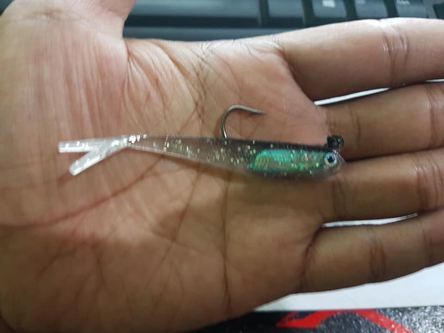 Jig head fish lure