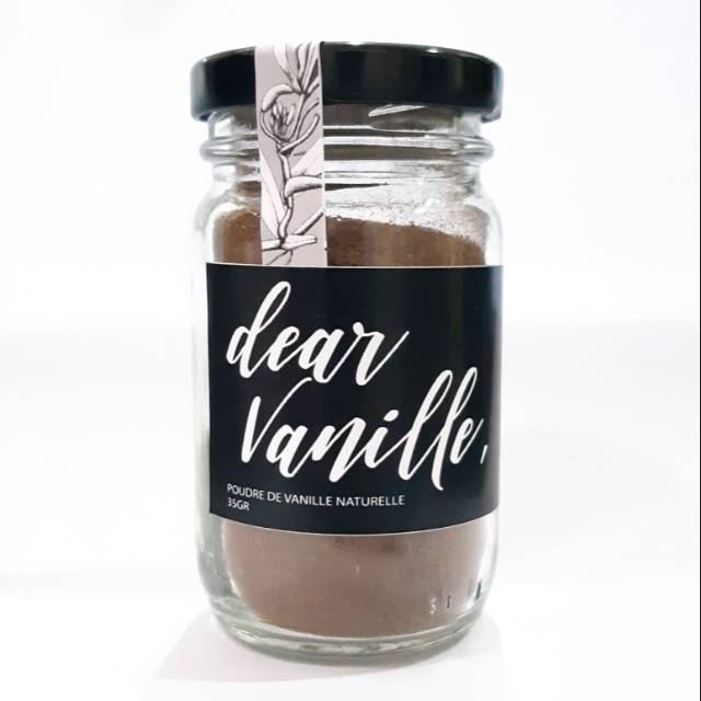 35gr DEAR VANILLA (100% Vanilla Bean Powder)