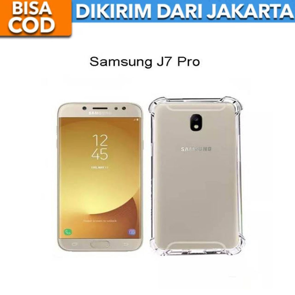 Casing Samsung Galaxy J7 Pro Anti crack SoftCase