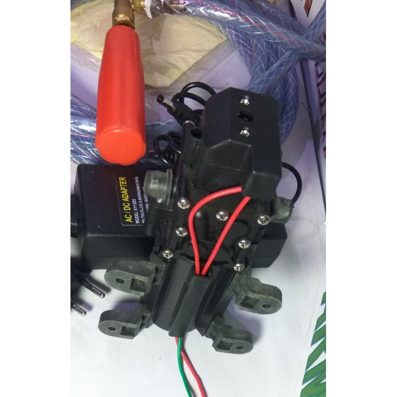 Paket cuci motor/mobil cuci AC steam dinamo 12V HIGHPRESSURE Garansi barang Hidup Normal Kabut/Lurus