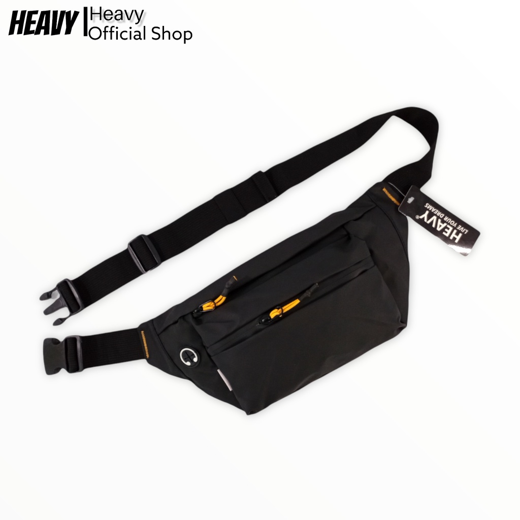 Heavy Official Shop . Tas Pinggang Waistbag Pria Heavy Original | Tas Selempang Pria Casual