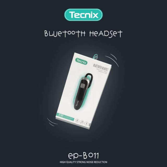 Headset bluetooth TECNIX  GARANSI 1 TAHUN