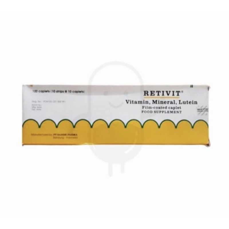 Retivit strip 10 tablet ( vitamin kesehatan mata )