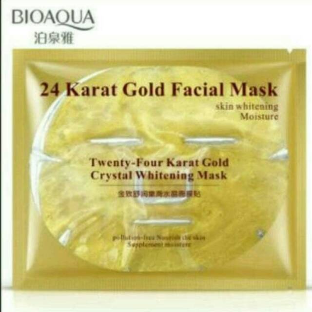 Bioaqua Mask 24K Gold
