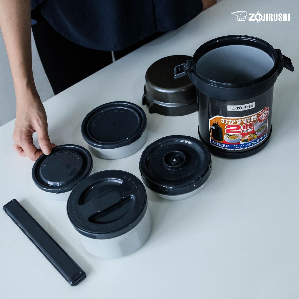 Zojirushi Set Tempat Makan 4 Susun - 2,5 liter SL - JAF14SA Garansi 3th