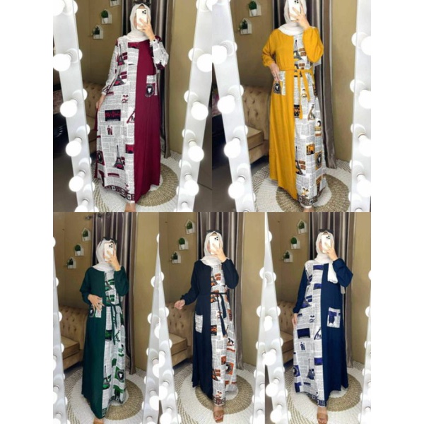 GAMIS KORAN//DASTER KORAN//DASTER ANDIN KORAN//DASTER BUSUI//DASTER CANTIK//GAMIS VIRAL//HOME DRESS 