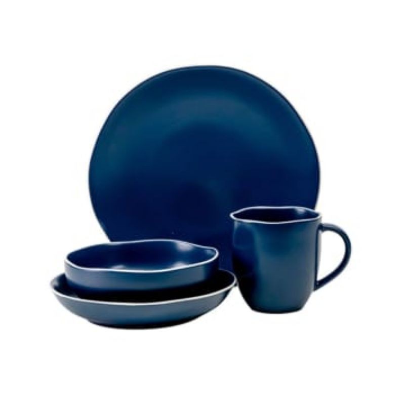 Appetite Set 16 Pcs Oasis Perlengkapan Makan - Biru
