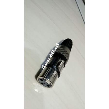 soket Canon xlr 3pin termurah