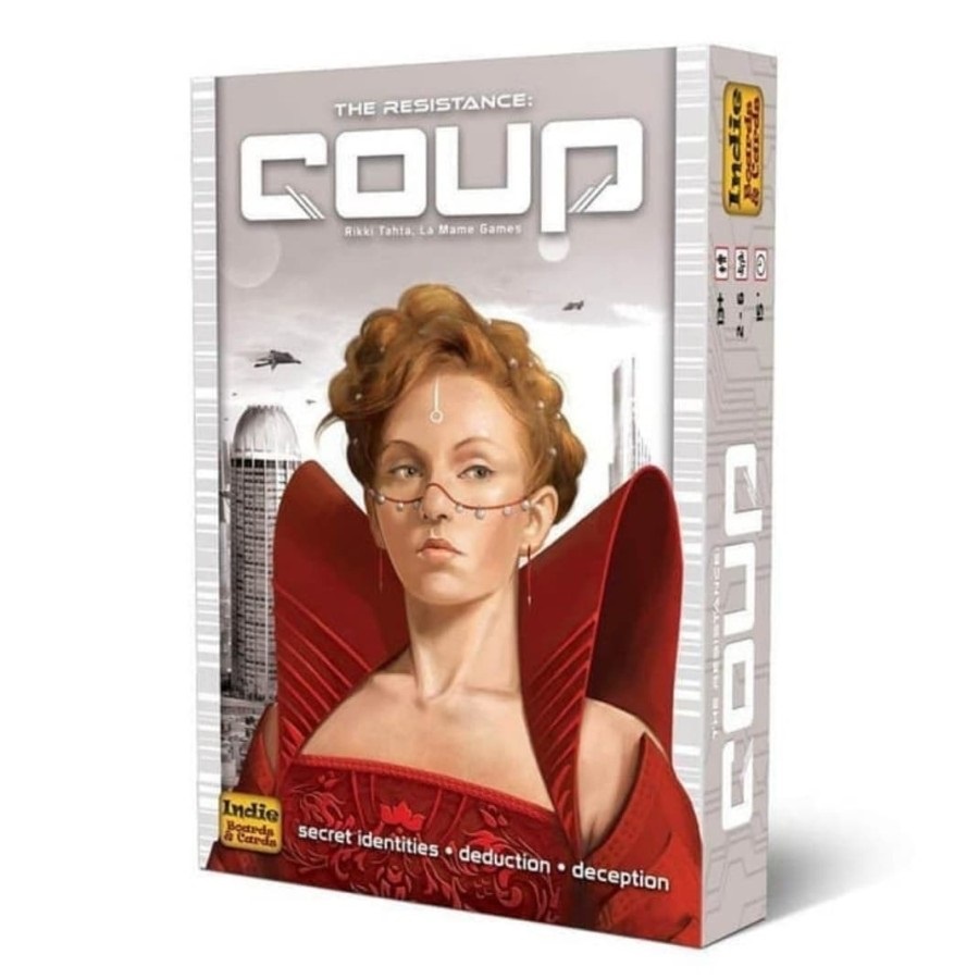 Coup Board Game Card Game Mainan Kartu The Resistance