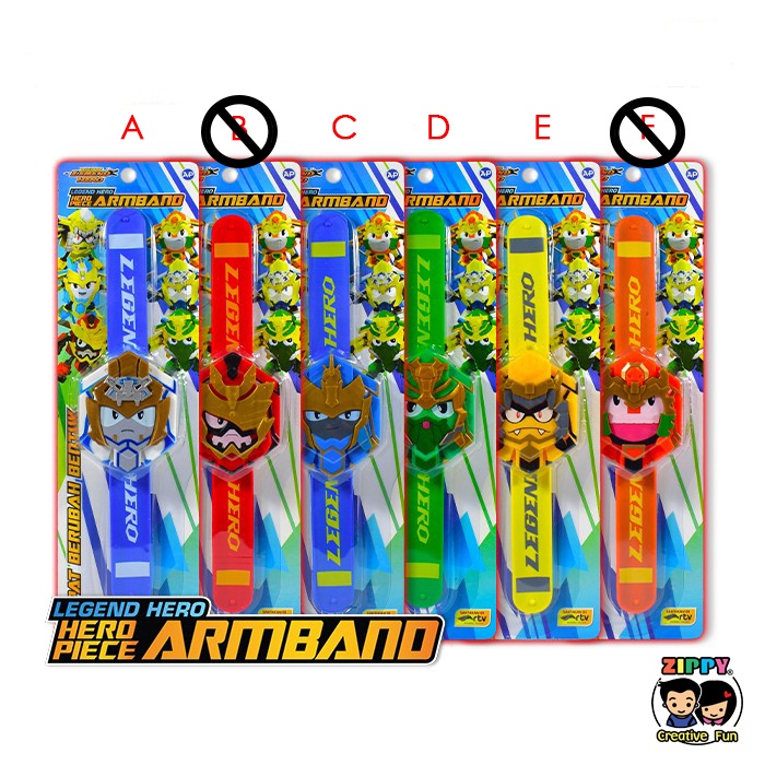 Legend Hero Hero Piece Armband