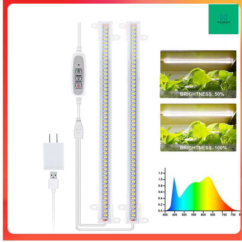 TD - CGC Greensindoor Lampu LED Strip Phytolamp Grow Full Spectrum 2PCS - GSN01