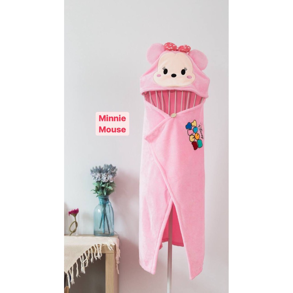 SELIMUT  WINNIE THE POOH ALICE SNOW WHITE MICKEY MINNIE MOUSE BAYI ANAK DEWASA BLANKET