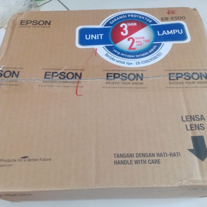 PROJECTOR EPSON EB-E500 XGA 3300 LUMENS PROYEKTOR GARANSI 3TH