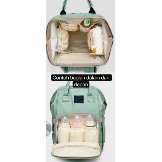 Tas bayi susu popok diaper bag cacat pabrik