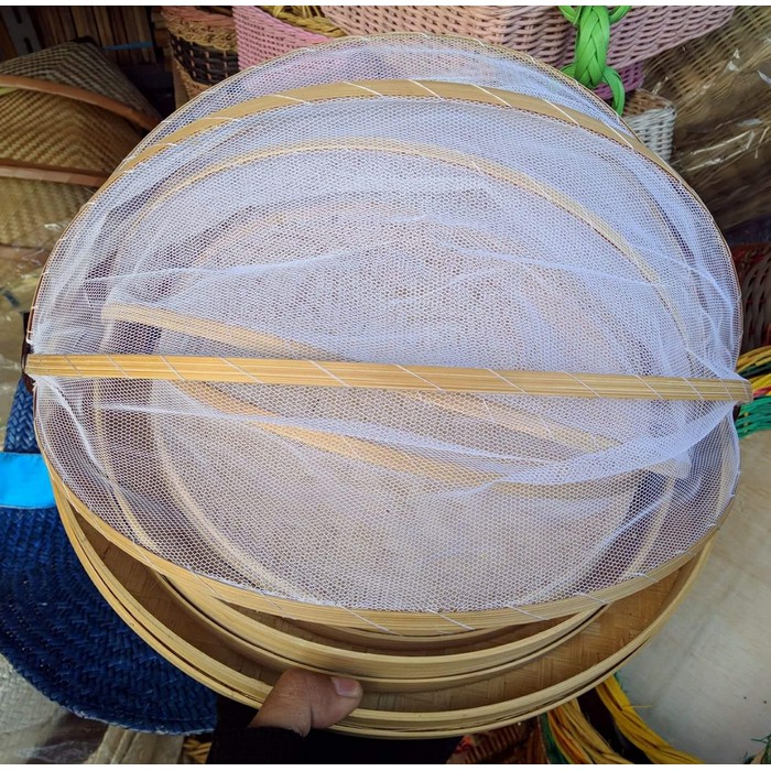 Tampah Bambu Kelambu (Tempat Snack)