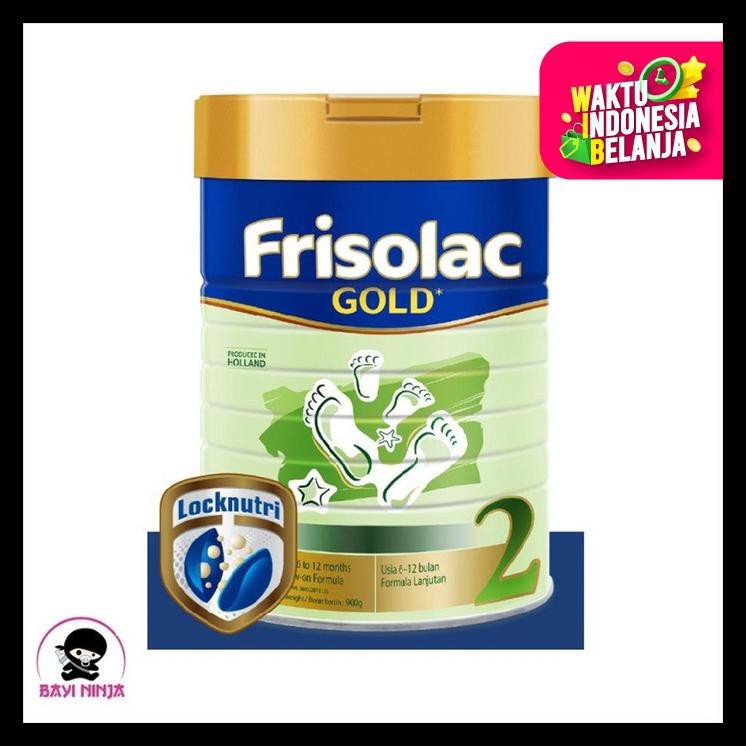 ORI FRISOLAC Gold 2 Susu Tin 900g 900 g