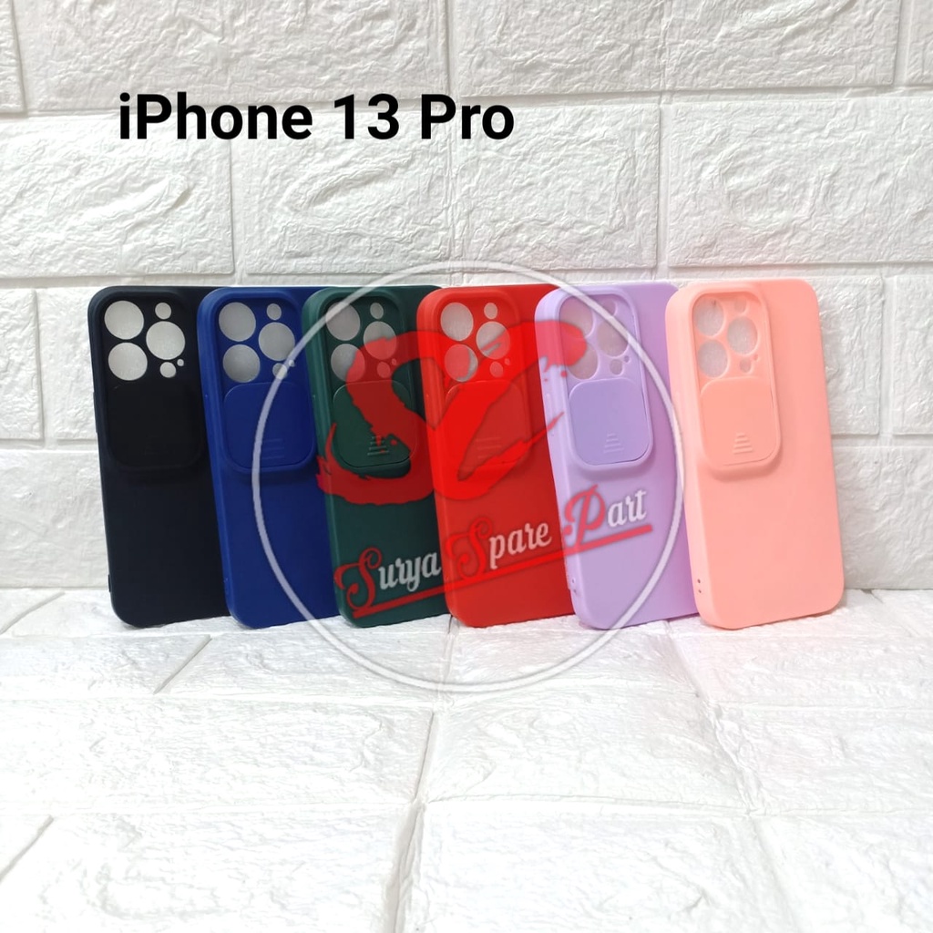 Softcase Slide Camera Protector Iphone 13 13 Mini 13 Pro 13 Pro Max