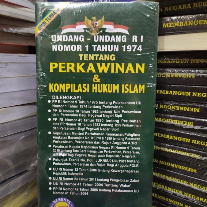 UU RI.no 1 th.1974.ttg Perkawinan & kompilasi hukum Islam TERBAIK