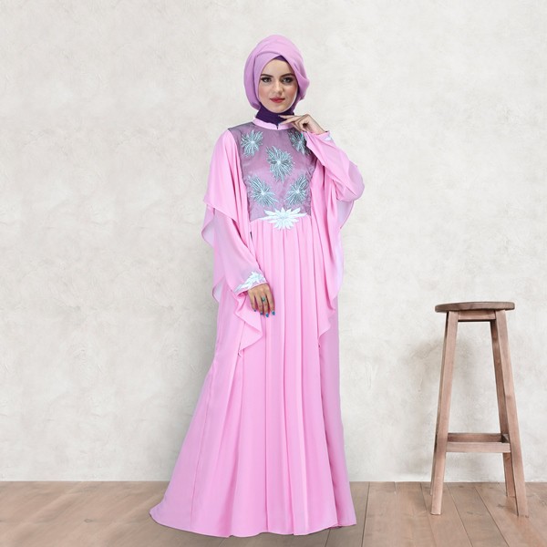 Gamis Wanita Hayfa Fashion SNS 689 - M 9dea