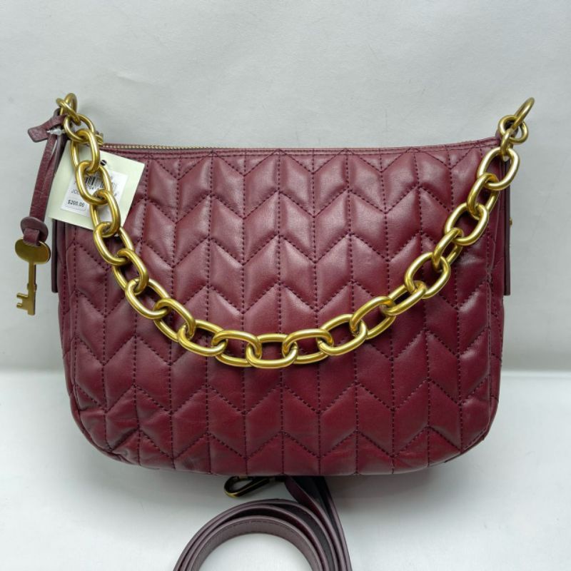 Tas Wanita FossilOriginal Jolie Crossbody Wine