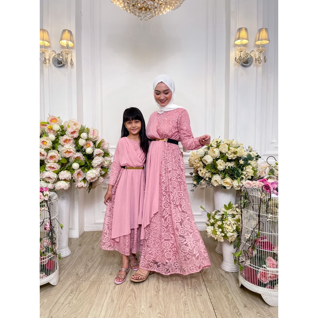 COUPLE fashion 8175# muslim brukat perempuan +FREE BELT BESI