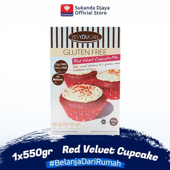 

SALE YesYouCan Gluten Free Red Velvet Cupcake