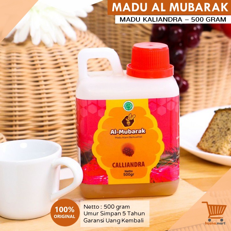 Madu Kaliandra Al Mubarak kemasan 500 gram Asli Murni