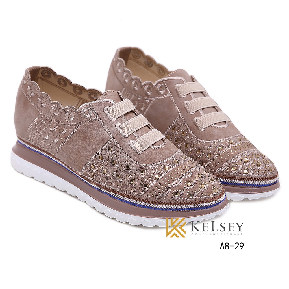 WEDGES KELSEY A8-#92 / Sepatu Wedges Kelsey Wanita