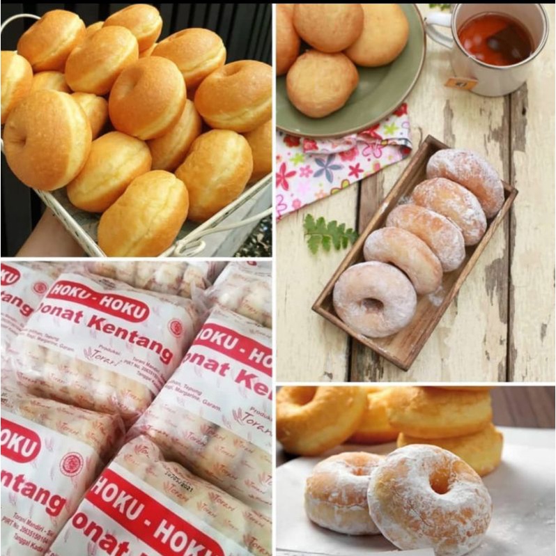 

Donat Kentang Hoku Hoku Paling Empuk