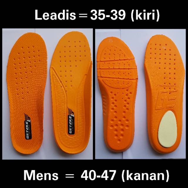 GETZKE GEone insole alas dalam sepatu empuk-7