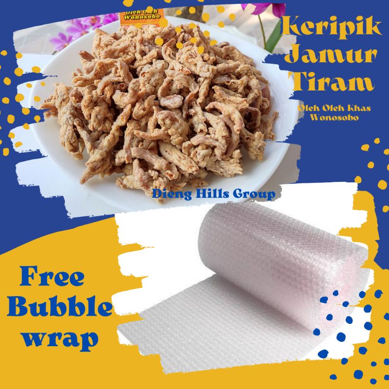 

KERIPIK JAMUR TIRAM KHAS WONOSOBO