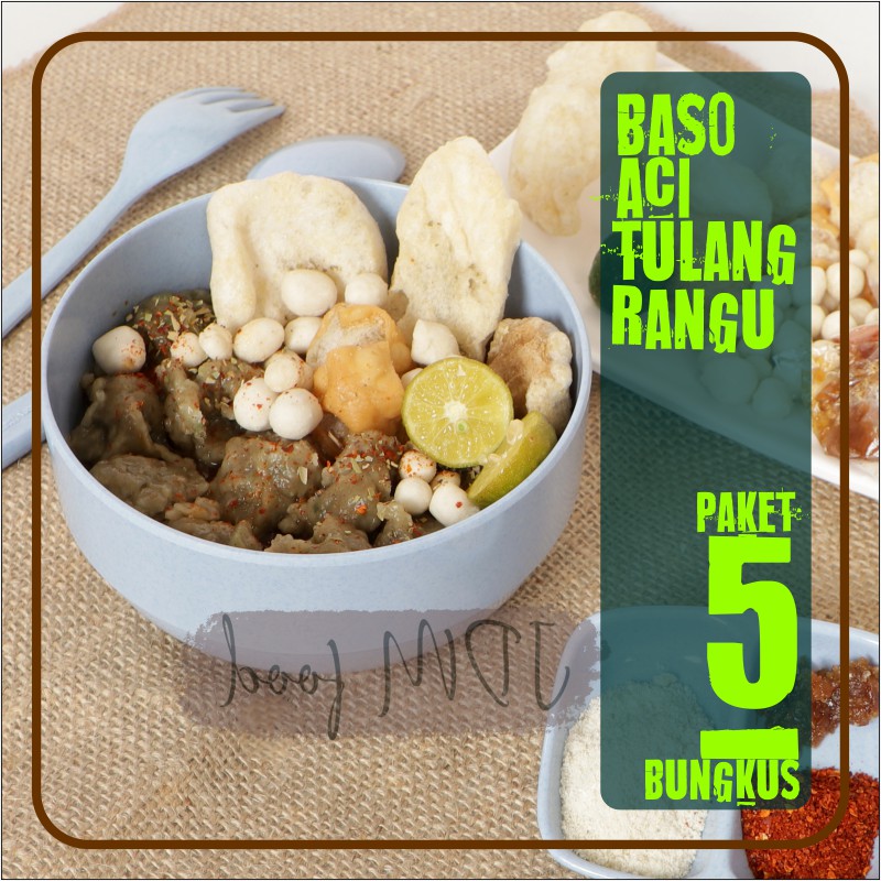 

baso aci tulang rangu (5 bungkus)