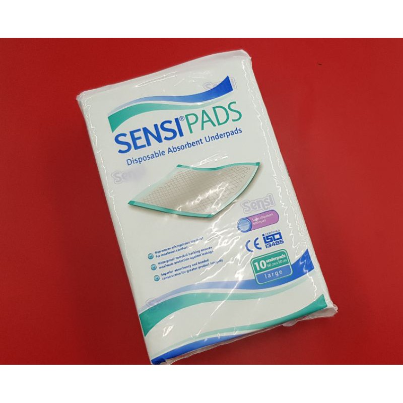 SENSIPADS / UNDERPADS SENSI Isi 10pcs