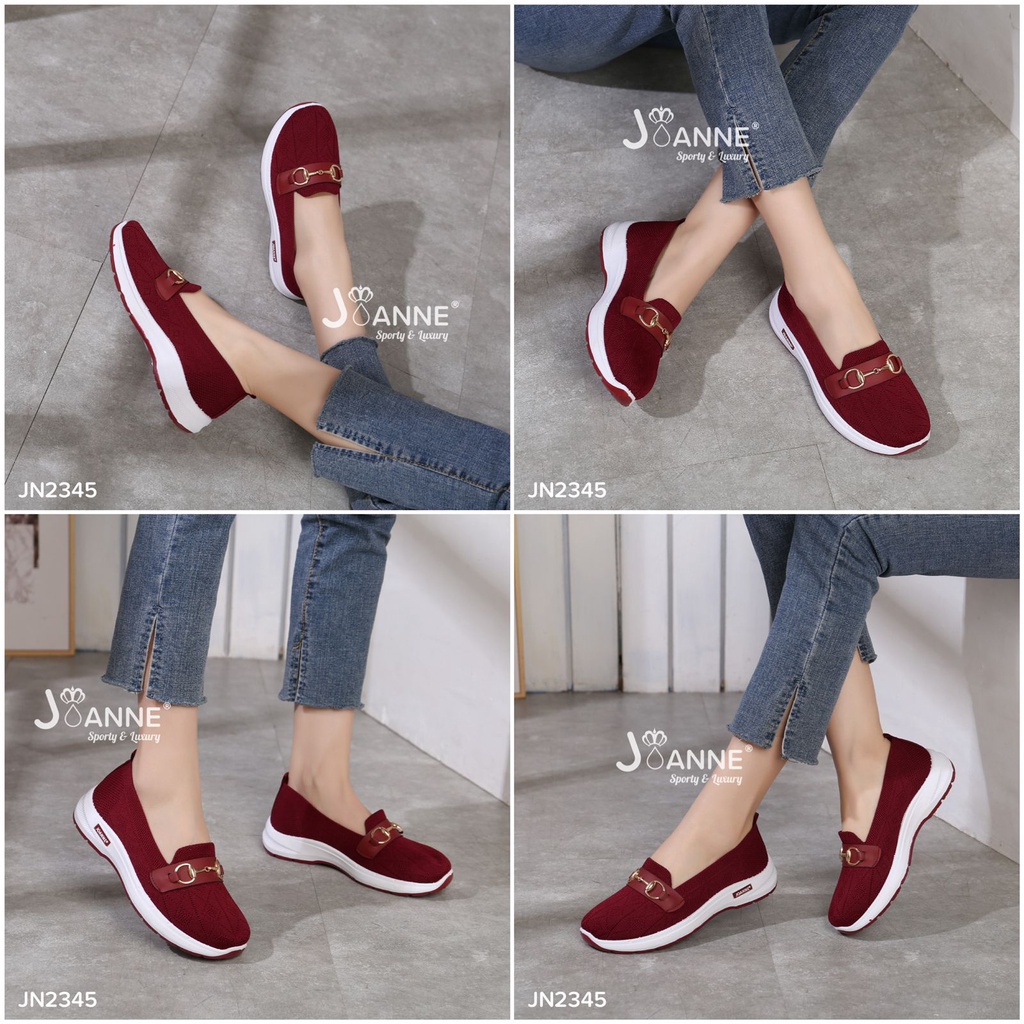 JOANNE Slip On Sneakers Shoes  #JN2345 ORIGINAL