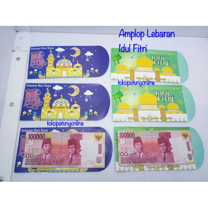 

TERBARU Amplop Angpau Lebaran Idul Fitri Jumbo B0091