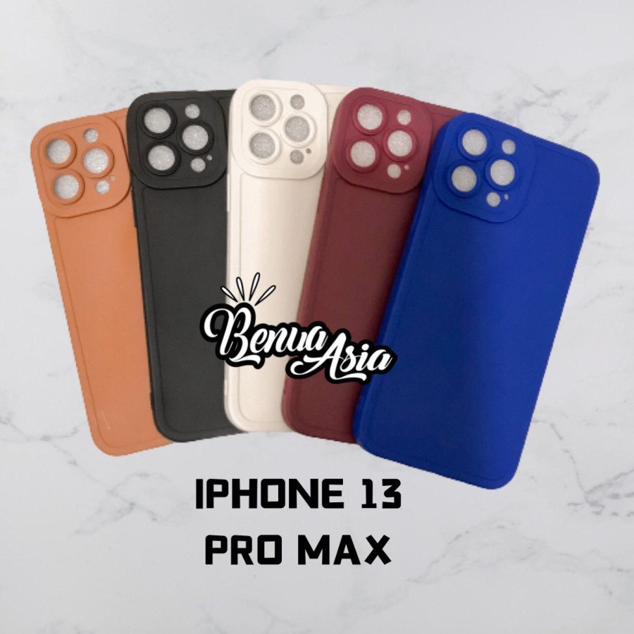 SOFTCASE PRO CAMERA IPHONE 13 PRO MAX MACARON - FA