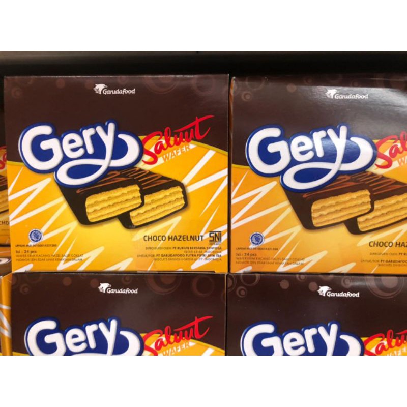

Gerry Chocolate Wafer Saluut 6gr